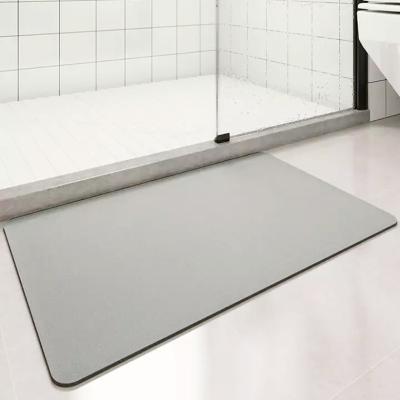 China Diatomite Bath Mat for Non Slip and Fast Drying Performance in Eco-Friendly Bathroom for sale