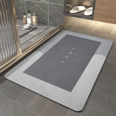 China Print Pattern Absorbent Waterproof Eco-friendly Anti-slip Mat for Kitchen Bathroom 2022 for sale