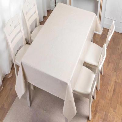 China 100% waterdicht Pvc rechthoekig tafeldoek Voor eetkamer tafel Europa stijl camping tafel Te koop