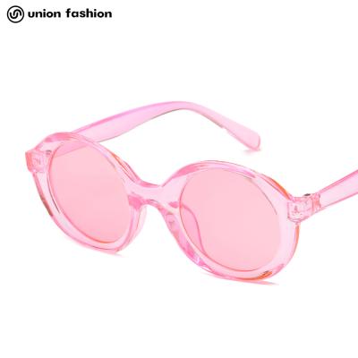 China Fashion Sunglasses Shape Wholesale Crystal Candy Color Kids Sunglasses High Grade Transparent for sale