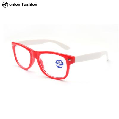 China Hot Selling Various Choice Fashion Anti Plastic Square Frame Kids Blue Light Filter Glasses for sale