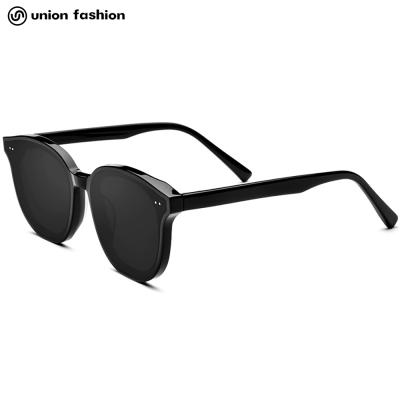 China Square Shape New Arrivals Fashion Sunglasses Retro Big Shading Acetate Sunglasses For Men for sale