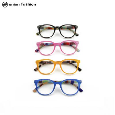 China Retractable Fashion Reading Glasses And Single Leg Cat Eye Frame Color Glasses Retro for sale