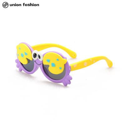 China Fashion Sunglasses Cartoon Small Crab Kawaii Sun Decorative Glasses Vintage Shade Retro Sun Glasses For Kids for sale