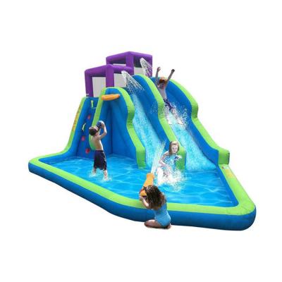 China Eco-friendly Wonderful Customized Children Kids Inflatable Bouncer With Water Slide for sale