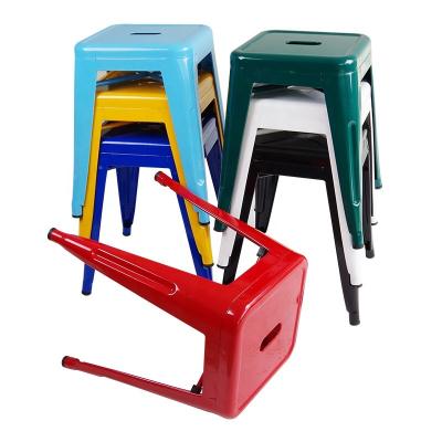 China Hot sale metal colorful bar stool iron chair iron chair metal bar stool sale iron chair hot outdoor colorful iron chair for sale