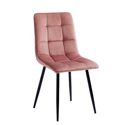 China Nordic Modern Metal Leg Chair Fabric Nordic Modern Hotel Chairs Modern Metal Leg Chair Fabric Nordic Modern Hotel Dining Chairs for sale