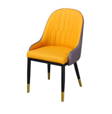 China Upholstered Leather Dining Chair Vintage Dining Chairs Modern Elegant Nordic Dining Chair Upholstered Leather Dining Chair Modern Elegant Dining Chairs for sale