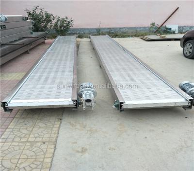 China High Quality Stainless Steel Slat Slat Chain Conveyor Belt From China for sale