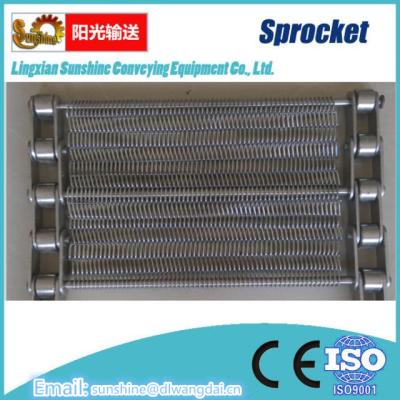 China Antistatic Conveyor Belt Dryer Mesh Wrapper Chain Wire Mesh Belt for sale