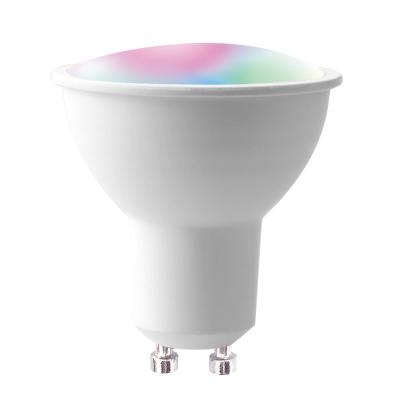 China TUYA SMART BULB GU10 Tuya Wifi Led SPOT LAMP RGBCW Modern Smart Floor Lamp With Bright Light for sale