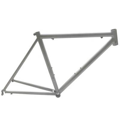 China Light Weigh Hottest Style 3AL2.5V Wiring External Titanium Road Bike Frame for sale