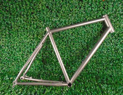 China Cyclocross Bike Rigid Titanium Touring Bike Bicycle Frame CX FRAME With Disc Brake for sale