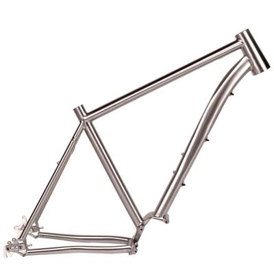 China Road Bikes CX Titanium Sprocket Bike Frame For P1.18 Sprocket Gearbox System for sale