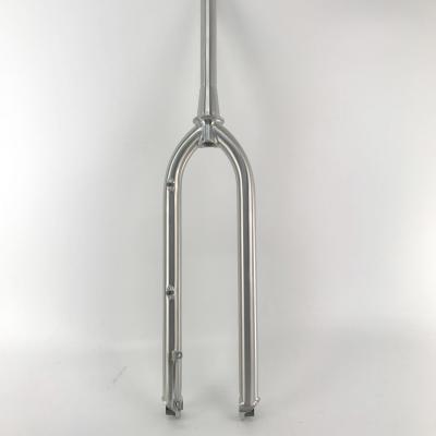 China Big Tapered Titanium Crown MTB Rigid Fork And Mountain Bike Bicycle Part For 15mm Axle for sale