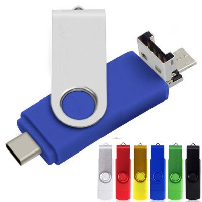 China OTG usb drive custom logo otg usb c flash drive 3 in 1 usb flash drive 3 in 1 type c otg usb flash drive for sale