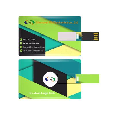 China Custom promotion plastic gift your usb 2gb, 4gb, 8gb, 16gb, 32gb, 64gb credit card usb drive memory logo OEM usb2.0 3.0 flash card stick for sale