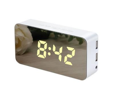 China Portable Power Banks Clock Power Bank With Clock Led Advertising Clock Power Bank for sale