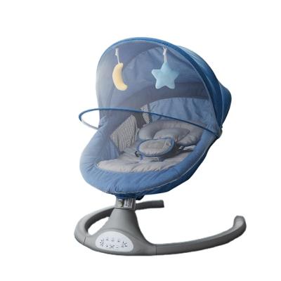 China Cheap Multifunctional Portable Automatic Infant Crib Baby Sleeper Chair Rocking Bouncer Electric Baby Swing Kids Cribs for sale