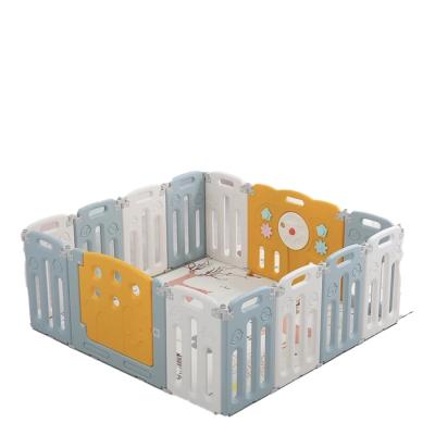 China Large Easy Assembly New Design Folding Large Playpen Fence Baby Sectional Toy Baby Playpens for sale