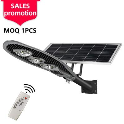 China Promotional Ip65 Waterproof Outdoor Streetlight 50W 80W 100W 150W 200W All In One Integrated Led Solar Street Light for sale