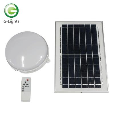 China G-Lights New Product Light Control ABS Indoor Balcony 30W Round Modern Led Solar Ceiling Light for sale