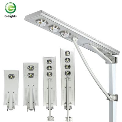 China Energy saving Waterproof outdoor ip65 50watt 100watt 150watt 200watt cob all in one led streetlight for sale