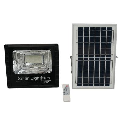 China G-Lights High Effciency IP67 Waterproof Outdoor ABS SMD 200w Solar Led Flood Light for sale