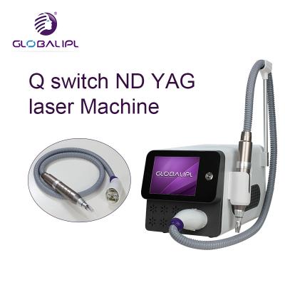 China Professional pigment removal q switch nd yag machine tattoo pigment remover for sale