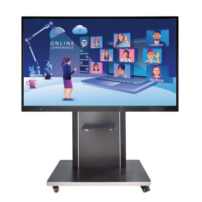 China Interactive Display Screen School Teaching Smart Portable Board All Single Interactive Digital Flat Panel For Classroom 1471.2 * 846.2 *126.8 for sale