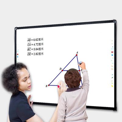 China Aluminum Alloy Riotouch Factory POS Aluminum Interactive Digital White Registration Board Smart Board with Projector for Classroom for sale