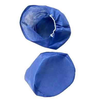 China Dustproof Disposable Nonwoven Surgical Plastic Cap Doctor Cap Surgeon Cap for sale