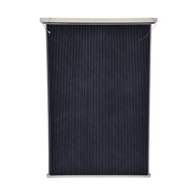 China OEM Integrated Sintering Filter Panel Dust Filter Galvanized Metal Frame for sale