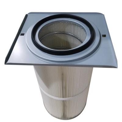 China Square End Cap Filter Cartridges Used In Tenkay Dust Collectors for sale