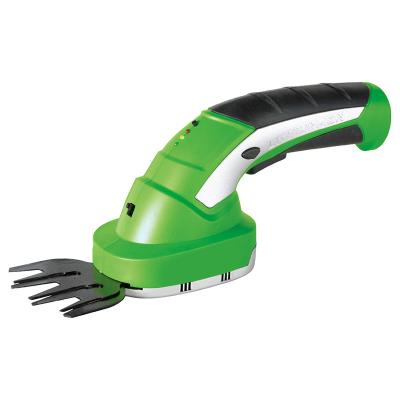 China 7.2V Handheld Battery Cordless 2 in 1 Garden Grass Shrub Mini Hedge Trimmer Shear for sale