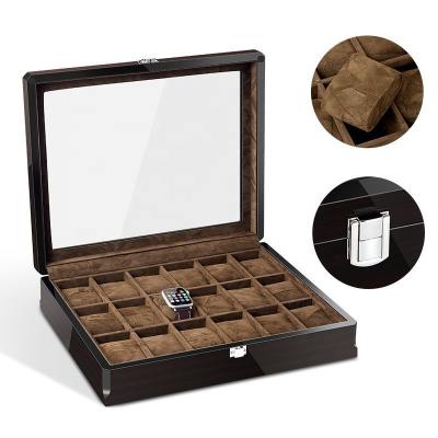 China Wholesale Vintage OEM ODM Watch Display Box Classic Elegant Luxury Wooden Watch Packing Gift Boxes Storage Box For Watch for sale