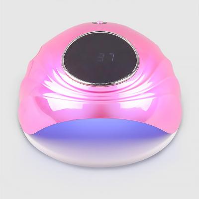 China New Design ABS Glow Color Nail Art 120W UV Nail Dryer LCD Show Gel Dryer Polish-4 Timers 42 LED Smart Nail Curing UV Lamp for sale