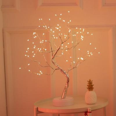 China USB Modern Creative Decoration Tree Light DIY Design LED Lamp Romantic Night Lights for sale