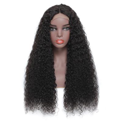 China Jerry Curl Jerry Curly 13x4 Lace Front 100% Remy Brazilian Hair Wig Pre Plucked For Black Women for sale