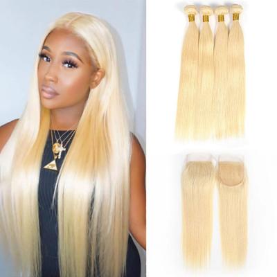 China Wholesale Body Wave Brazilian 613 Grade 9a Cheap 40 Inch 100% Straight Weave Hair Extension Unprocessed Bundle For Black Women for sale