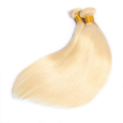 China 613 Raw Unprocessed Straight Blonde Virgin Hair Bundles, Hair Extension Bundle Hair Weave, 613 Hair Extension Virgin Hair for sale