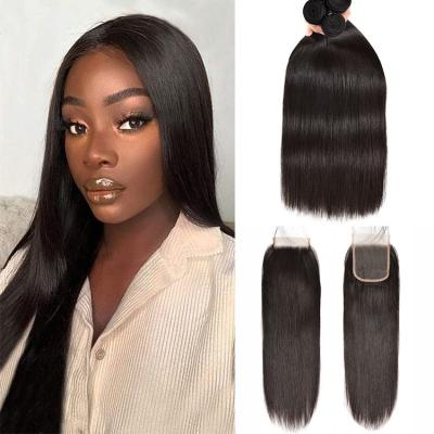 China 100% Brazilian Peruvian Indian Human Hair HD Lace Frontal Swiss Breathable Straight Closure 8-18 Inch Straight Hair for sale