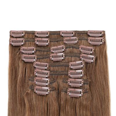 China Best Selling Wave Hair Weaves 100% Indian Remy Real Hair Clip In Extensions for sale