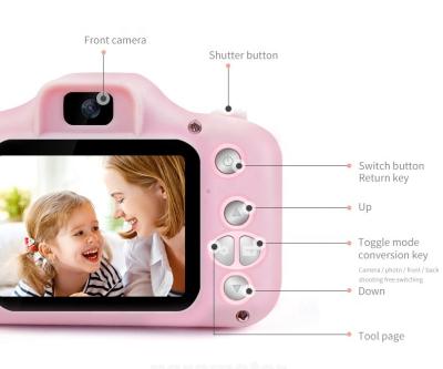 China MP3 X5s Camera Manufacturers Double Lens X5S Photo Camera Video Camera Sports Camer Gifts For Kids for sale