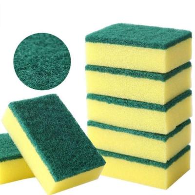 China Kitchen Stabilized Multi-Functional Sponge Cloth Sponge Scouring Pad Viable Power Supplies for sale