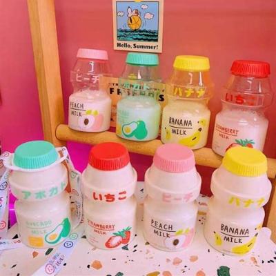 China Sustainable Fashion Outdoor Kids Mug Portable Multicolor Water Drink Bottle Cute Plastic Cup for sale