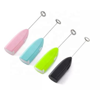 China Sustainable Home Cooking Handheld Electric Tools Mini Stainless Steel Electric Coffee Stirrer Egg Beater for sale