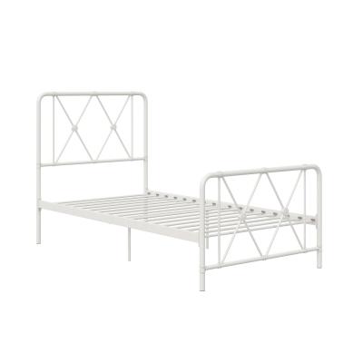 China Durable Metal Farmhouse Bed, Single Metal Garden Bed Iron Metal Bed Multiple Colors and Sizes for sale