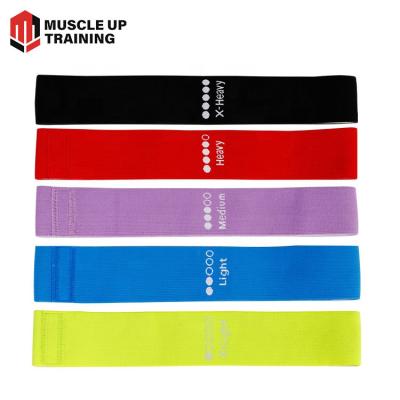 China Gym Or Home New Design Anti Slip Hip Band Soft Cotton Fabric With Latex Silk for sale