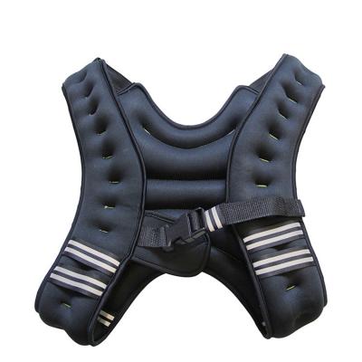 China Custom Functional Adjustable High Quality Nylon 10Kg 20Kg Workout Gym Sports Fitness Training 30Kg Weight Vest for sale